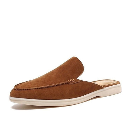 Mules style mocassin à dos ouvert pour homme | Idéal pour les tenues décontractées