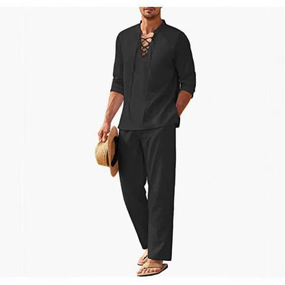 Ensemble Deux Pièces avec Haut Et Pantalon pour Homme | Idéal pour Les Journées Décontractées