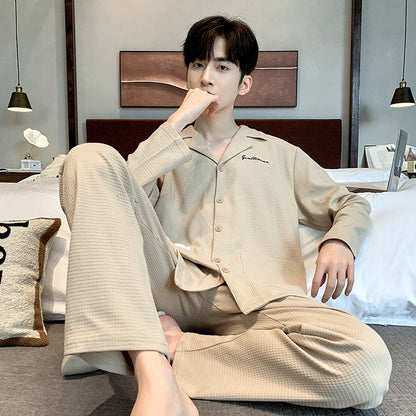 Ensemble Deux Pièces pour Homme avec Haut à Manches Longues et Pantalon | Idéal pour le Printemps et l’Automne