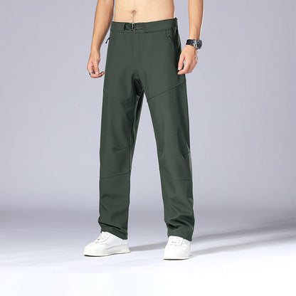 Pantalon De Plein Air avec Taille Réglable Et Poches Zippées pour Homme | Idéal pour Les Activités Extérieures
