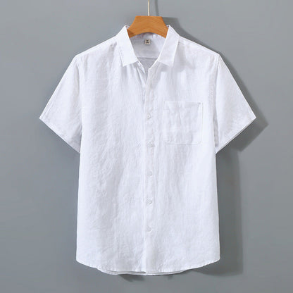 Chemise À Manches Courtes Avec Coupe Droite Pour Hommes | Idéale Pour La Saison Chaude Et Les Usages Quotidiens