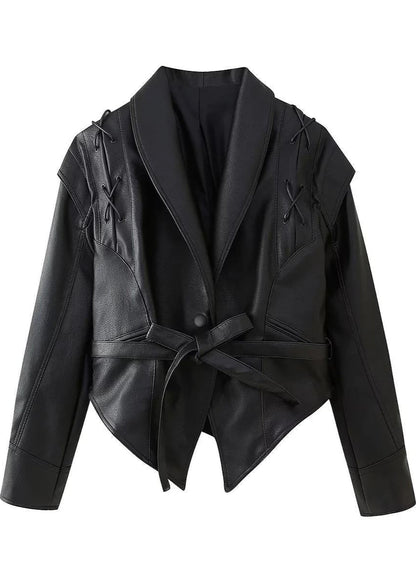 Blazer Ajusté Avec Ceinture À Nouer Et Détails Épaules Pour Femme | Idéal Pour Un Usage Quotidien