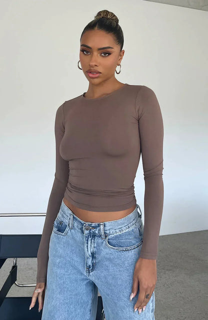 Top À Manches Longues Pour Femme | Idéal Pour Le Quotidien Et Les Occasions