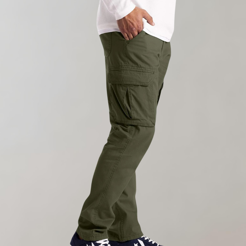 Pantalon Cargo avec Poches Multiples pour Homme | Idéal pour Les Activités De Plein Air