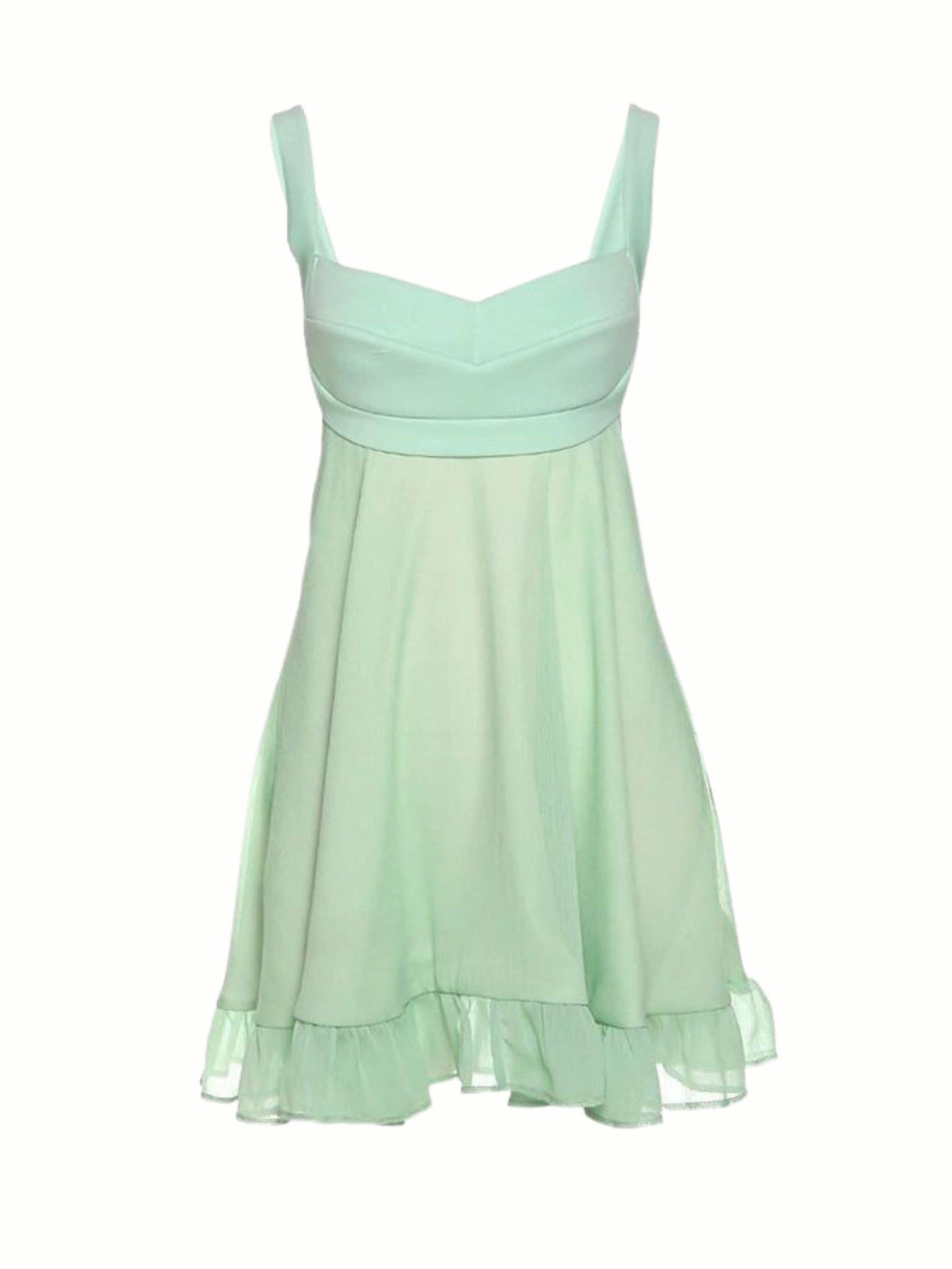 Robe Courte Avec Dos Ouvert Et Jupe À Volants Pour Femme | Idéale Pour Les Journées Estivales