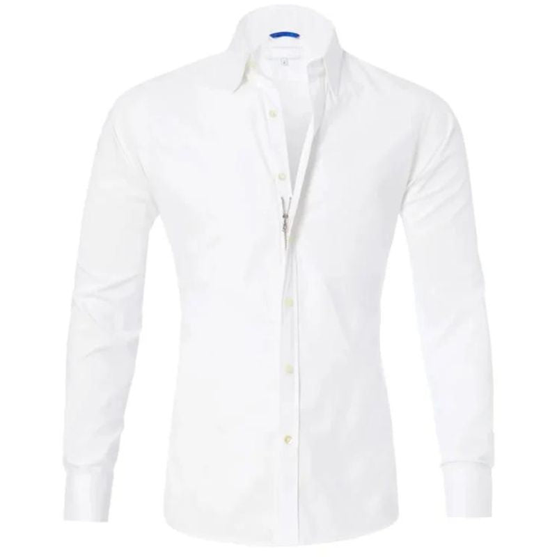 Chemise Slim Fit À Manches Longues Pour Homme | Idéal Pour Usage Quotidien