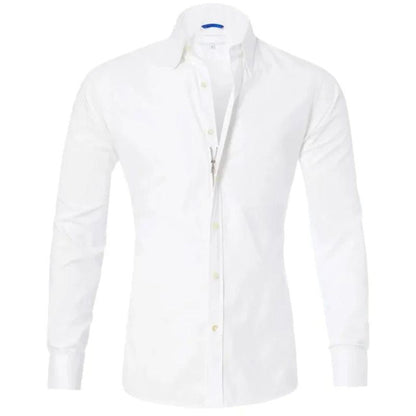 Chemise Slim Fit À Manches Longues Pour Homme | Idéal Pour Usage Quotidien
