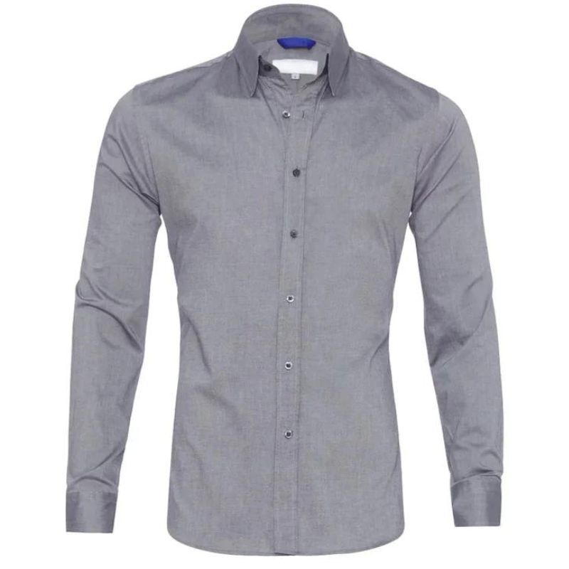 Chemise Slim Fit À Manches Longues Pour Homme | Idéal Pour Usage Quotidien