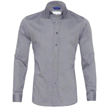 Chemise Slim Fit À Manches Longues Pour Homme | Idéal Pour Usage Quotidien