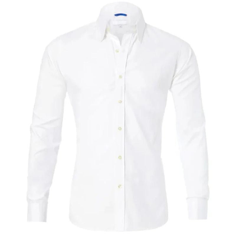 Chemise Slim Fit À Manches Longues Pour Homme | Idéal Pour Usage Quotidien