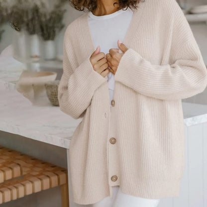 Gilet Long avec Coupe Ample pour Femmes | Idéal pour l'Automne et l'Hiver