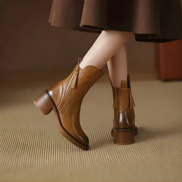 Bottines d’Hiver à Plateforme avec Coupe Montante pour Femmes | Idéal pour l’Hiver