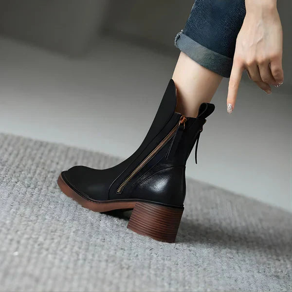Bottines d’Hiver à Plateforme avec Coupe Montante pour Femmes | Idéal pour l’Hiver