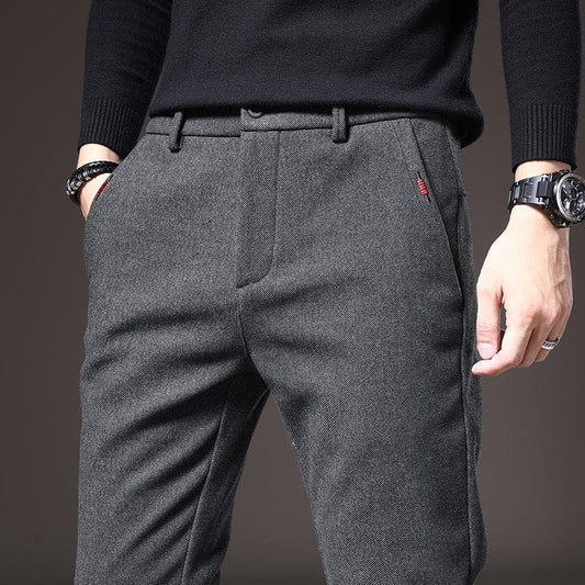 Pantalon Slim avec Taille Ajustable pour Homme | Idéal pour le Bureau et le Quotidien