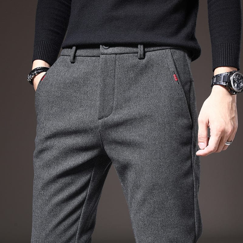 Pantalon Slim à Coupe Ajustée avec Poches pour Homme | Idéal pour un Usage Quotidien