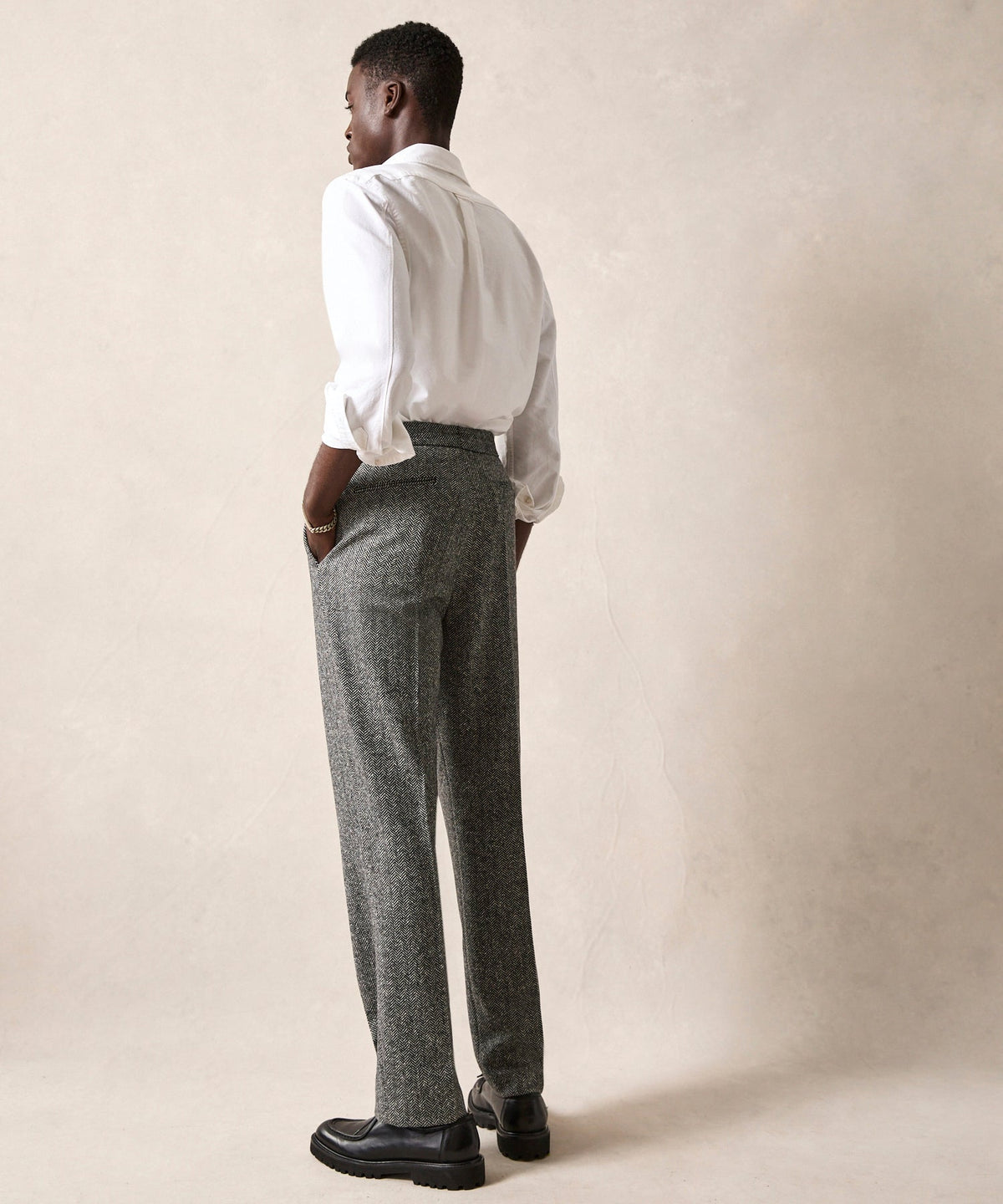Pantalon à Coupe Droite avec Ajusteurs Latéraux pour Homme | Idéal pour les Occasions Formelles