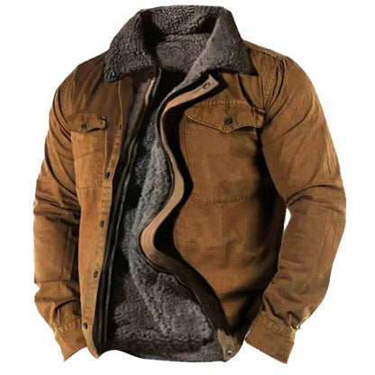 Veste D’Hiver avec Doublure Intérieure pour Homme | Idéale pour La Saison Froide
