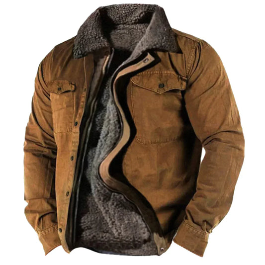 Veste D’Hiver avec Doublure Intérieure pour Homme | Idéale pour La Saison Froide