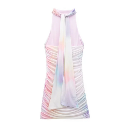 Robe Courte Imprimée Avec Coupe Fluide Pour Femmes | Idéale Pour Les Journées D’Été