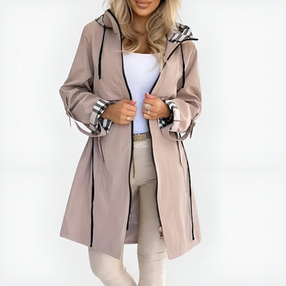 Manteau Léger avec Fermeture Éclair Frontale pour Femmes | Idéal pour les Tenues Décontractées et Formelles