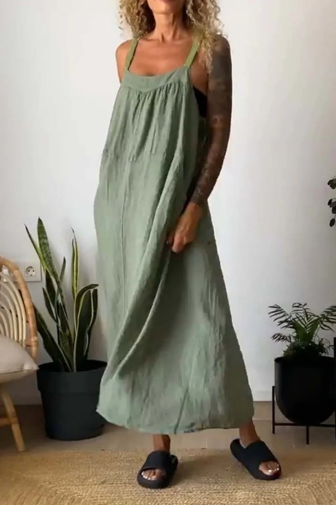 Robe d’Été à Coupe Évasée pour Femme | Idéale pour les Journées Estivales et les Sorties Décontractées