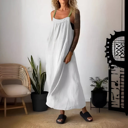 Robe d’Été à Coupe Évasée pour Femme | Idéale pour les Journées Estivales et les Sorties Décontractées
