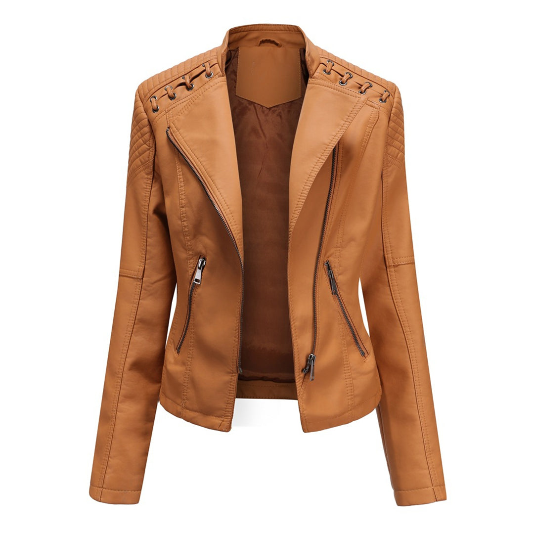 Veste Zippée avec Col Montant pour Femme | Idéale pour la Mi-Saison