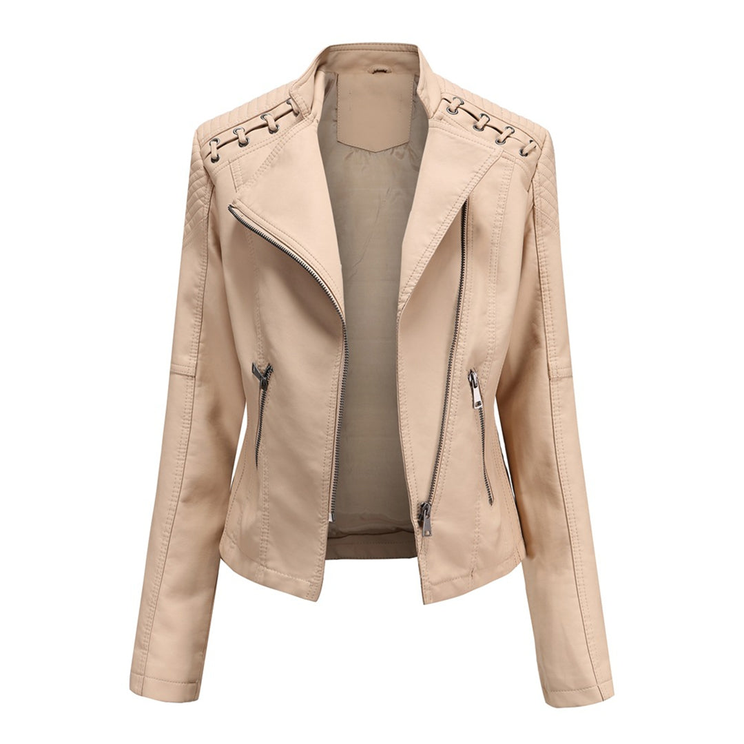 Veste Zippée avec Col Montant pour Femme | Idéale pour la Mi-Saison