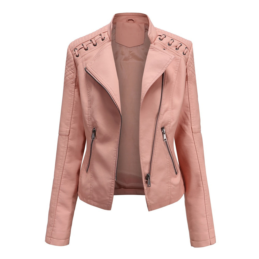 Veste Zippée avec Col Montant pour Femme | Idéale pour la Mi-Saison