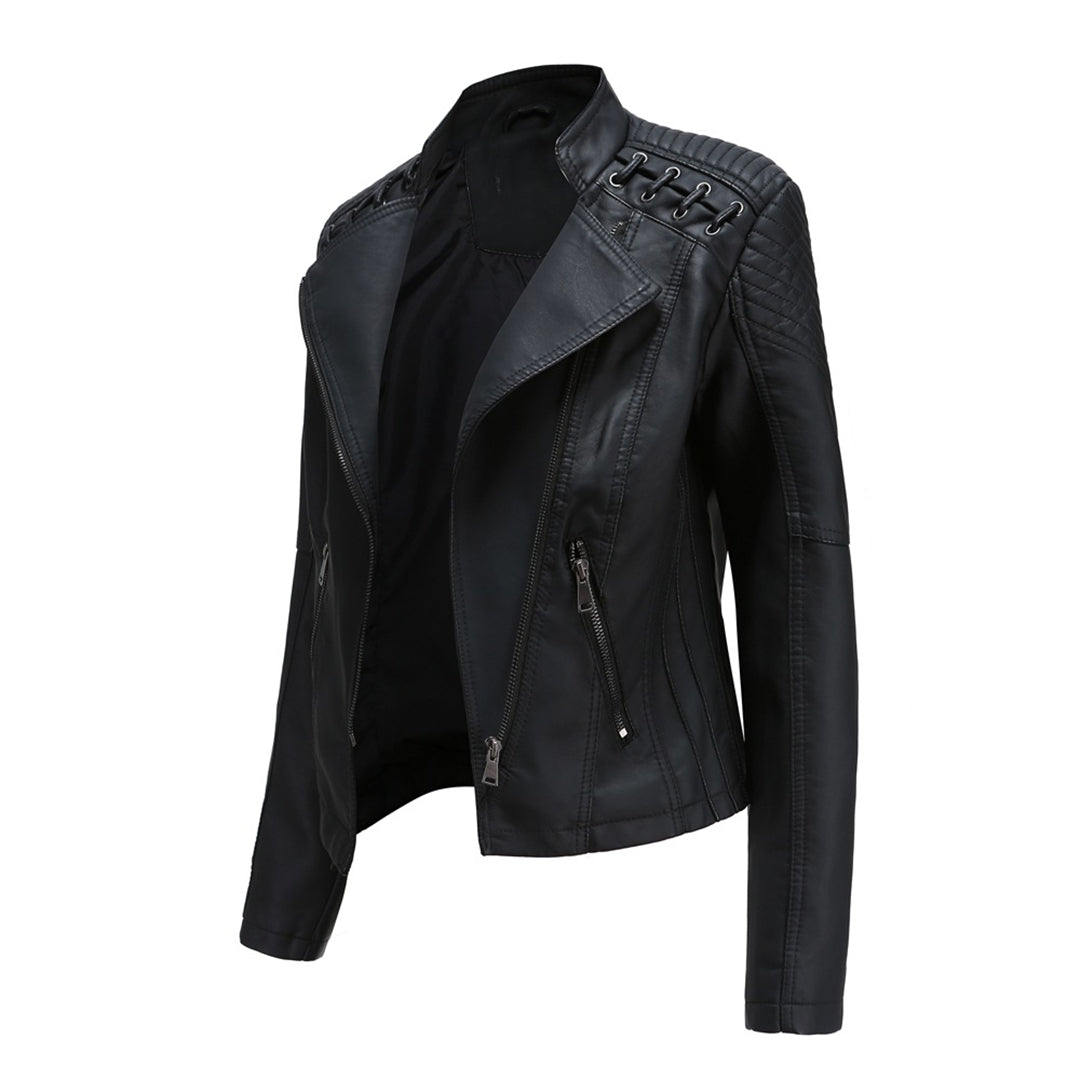 Veste Zippée avec Col Montant pour Femme | Idéale pour la Mi-Saison