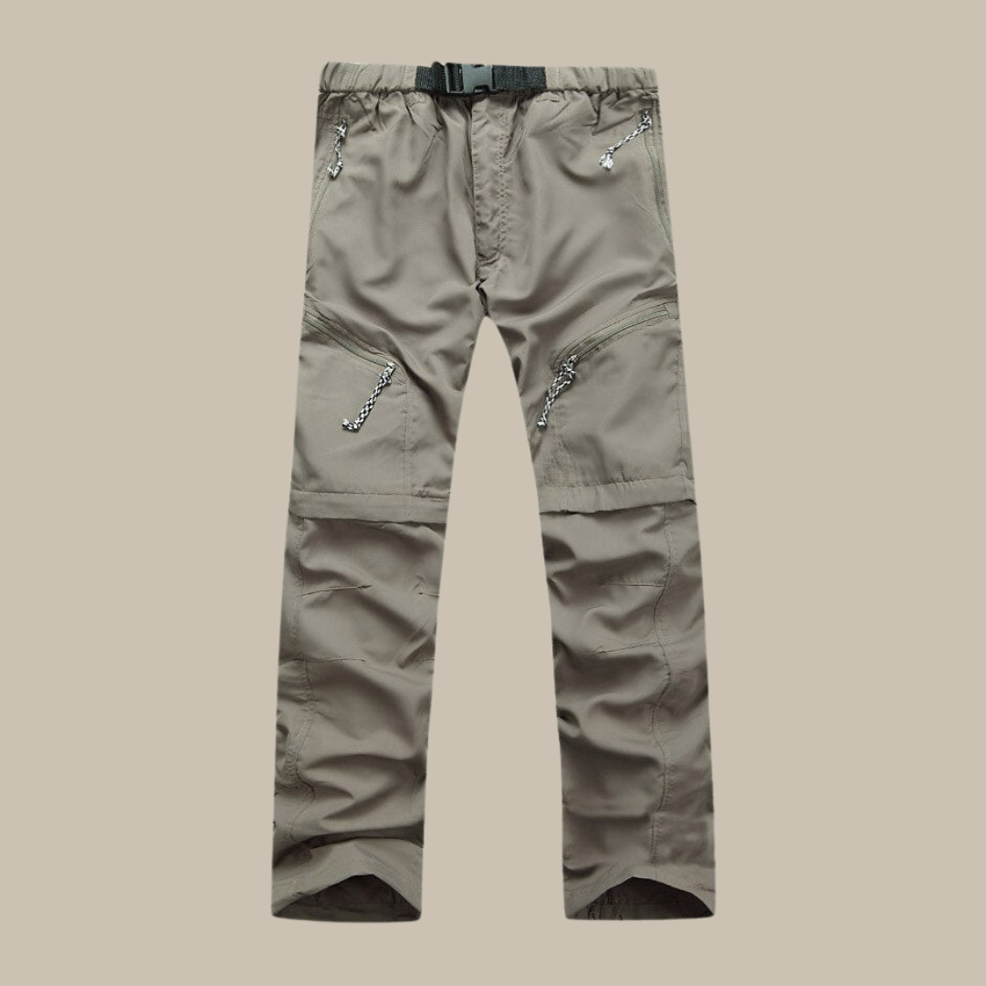 Pantalon Convertible avec Taille Élastique pour Homme | Idéal pour les Activités Extérieures