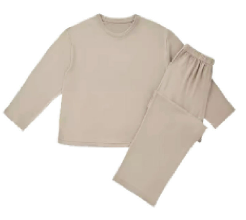 Ensemble Loungewear Tricoté à Coupe Ample pour Femme | Idéal pour la Maison