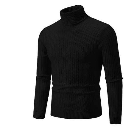 Pull Col Roulé pour Hommes | Idéal pour L’Hiver Et Les Occasions Décontractées