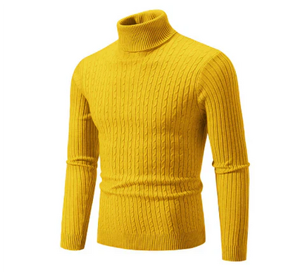 Pull Col Roulé pour Hommes | Idéal pour L’Hiver Et Les Occasions Décontractées