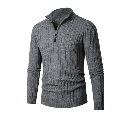 Pull À Demi-Fermeture Éclair Avec Col Montant Pour Hommes | Idéal Pour Un Usage Quotidien