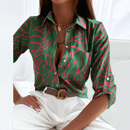 Blouse À Col Rabattu Pour Femme | Idéale Pour L’Automne