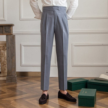 Pantalon pour Homme avec Boucle Réglable | Idéal pour Les Réunions Et Les Occasions Formelles