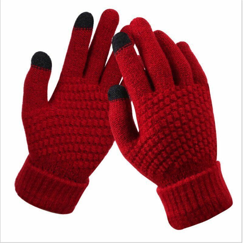 Gants d’Hiver avec Motif Texturé pour Femme | Idéals pour les Journées Froides