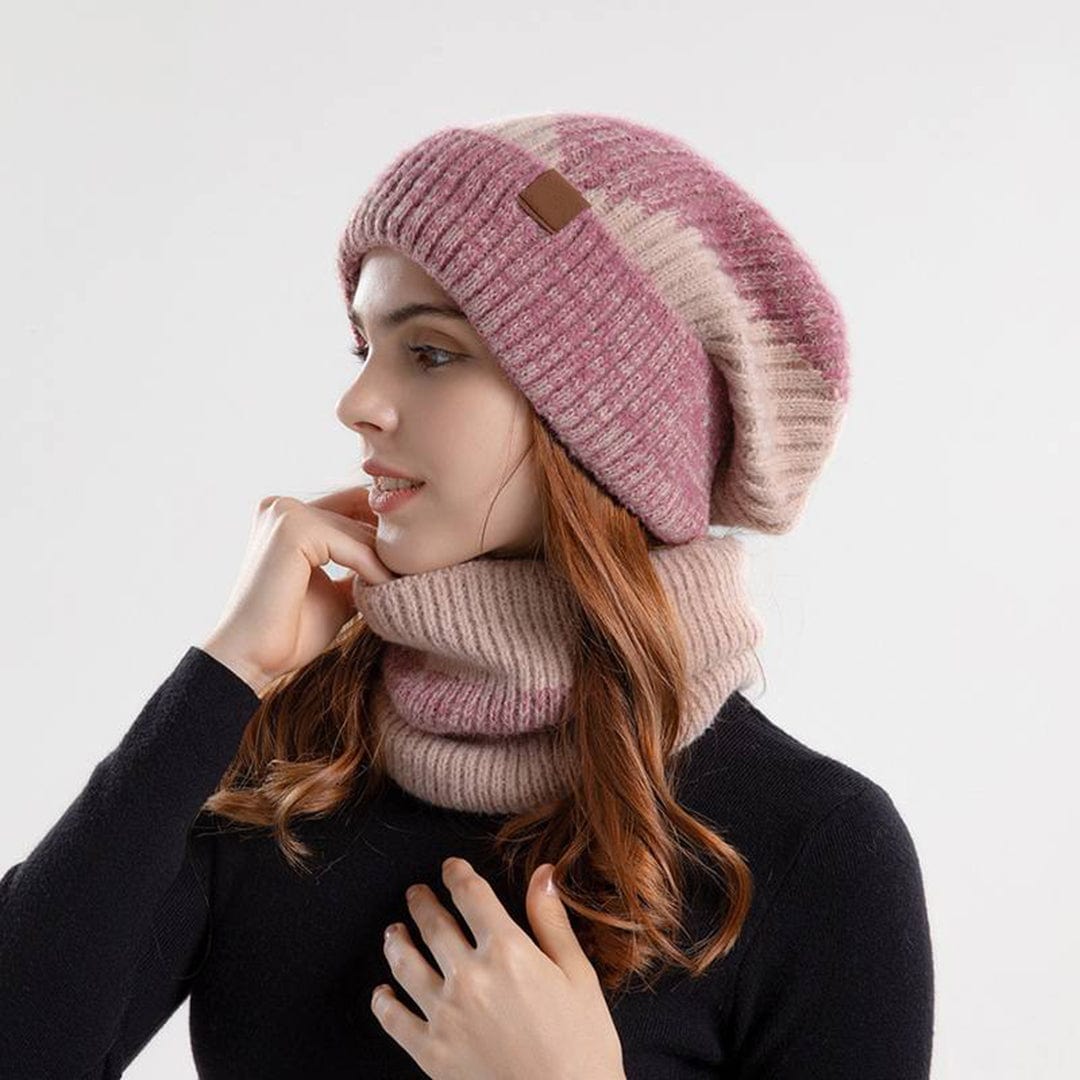 Ensemble Bonnet Et Écharpe pour Femme | Idéal pour La Saison Hivernale