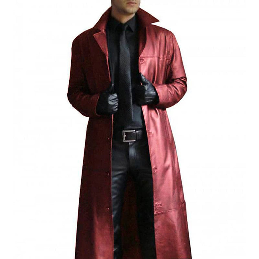 Manteau Long d’Hiver avec Col Revers et Poches pour Hommes | Idéal pour Automne et Hiver