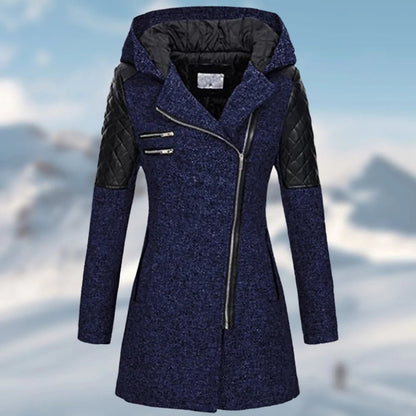 Manteau Long avec Capuche pour Femme | Idéal pour l’Hiver