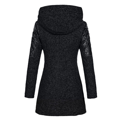 Manteau Long avec Capuche pour Femme | Idéal pour l’Hiver