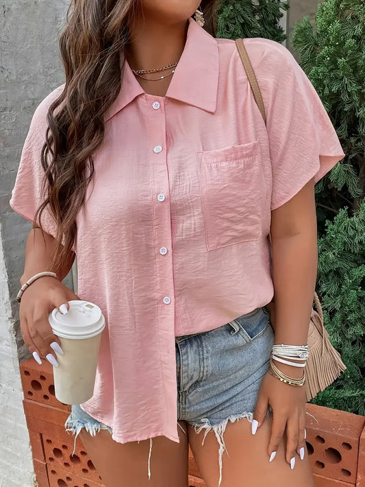 Blouse Ample Pour Femme Avec Coupe Flatteuse | Idéal Pour Un Usage Quotidien