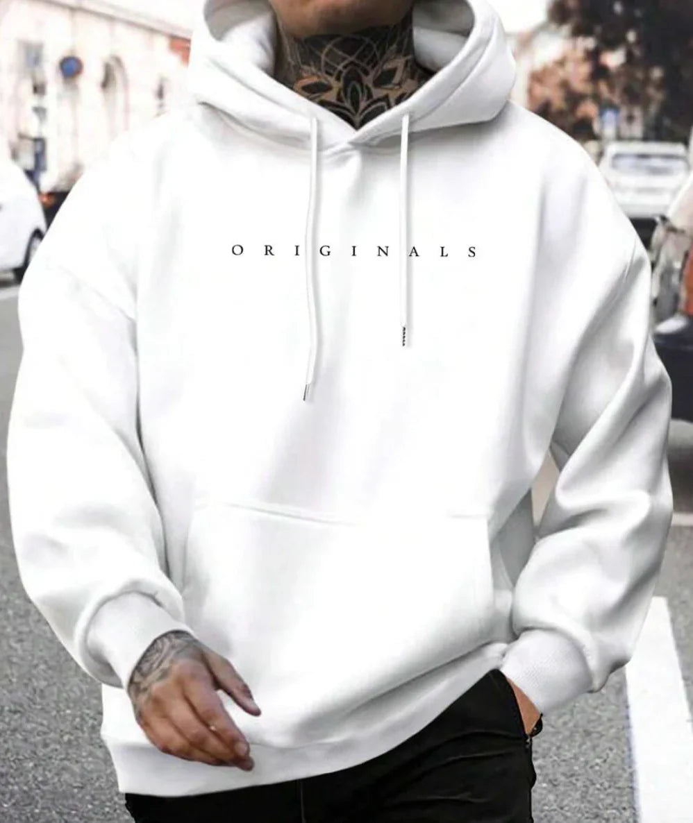 Sweat à Capuche avec Coupe Ample pour Homme | Idéal pour Loisirs et Détente