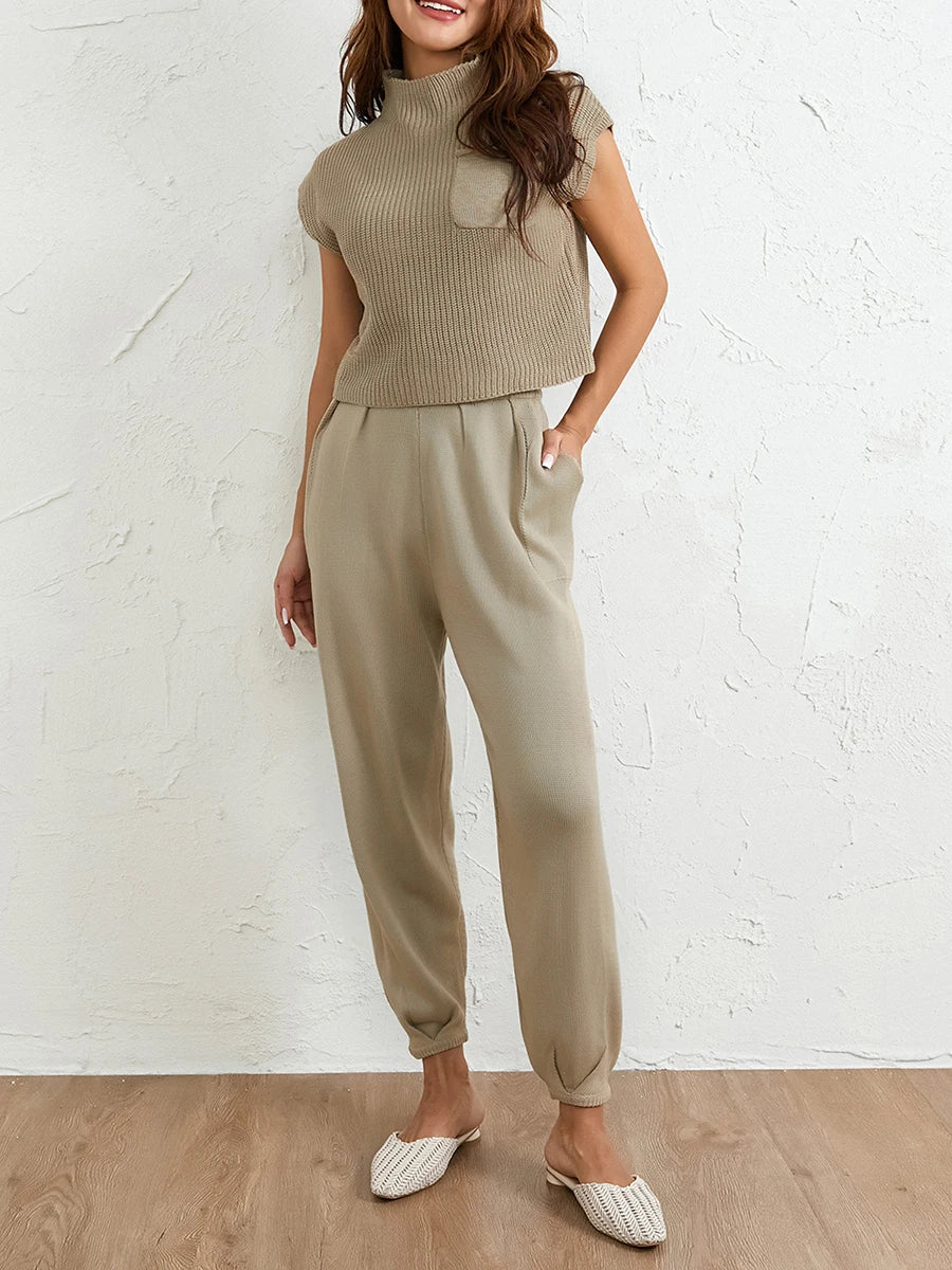 Ensemble Casual Avec Haut Et Pantalon Pour Femmes | Idéal Pour Usage Quotidien Et Sorties