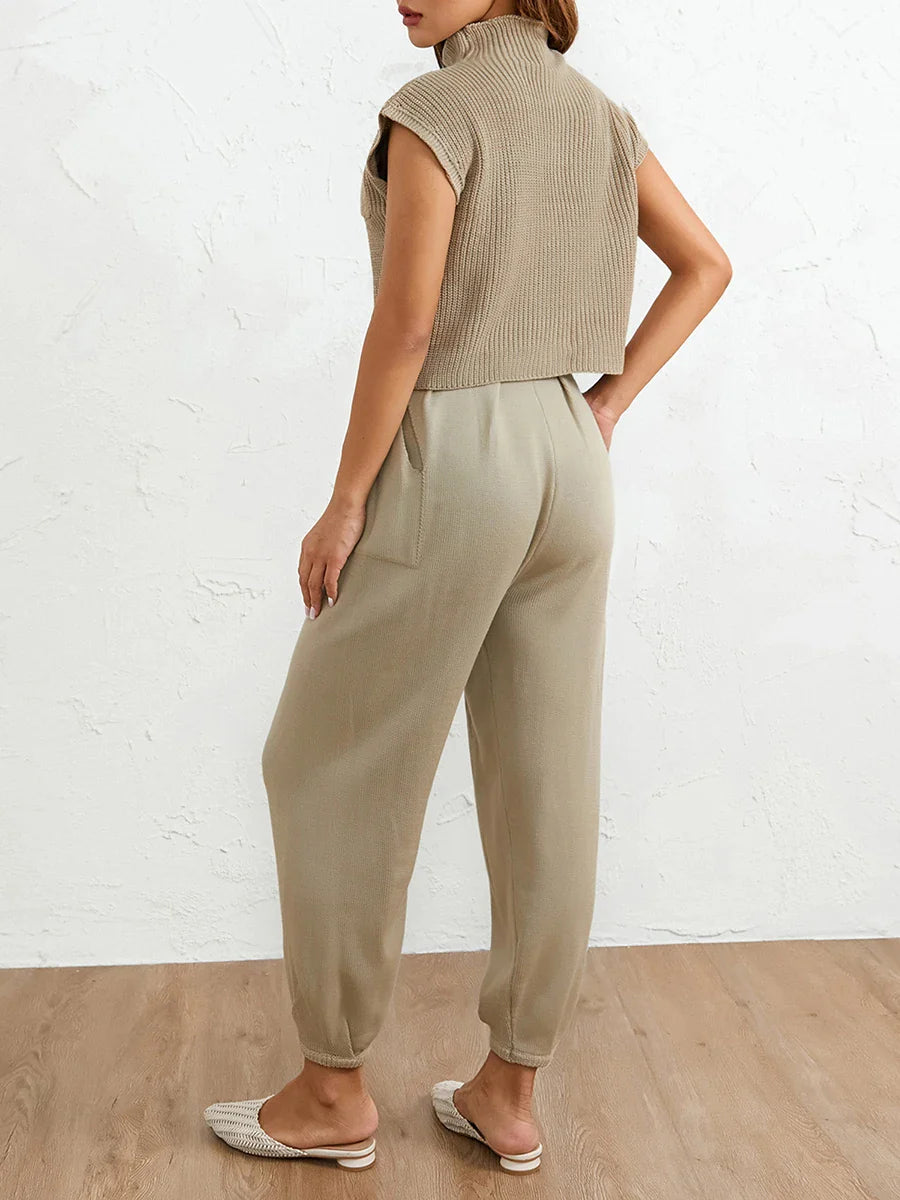 Ensemble Casual Avec Haut Et Pantalon Pour Femmes | Idéal Pour Usage Quotidien Et Sorties