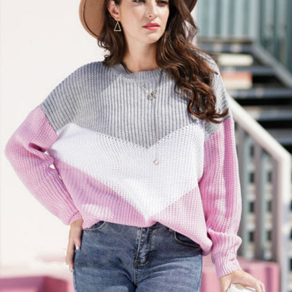 Pull Oversize avec Manches Longues pour Femme | Idéal pour la Superposition en Saisons Fraîches