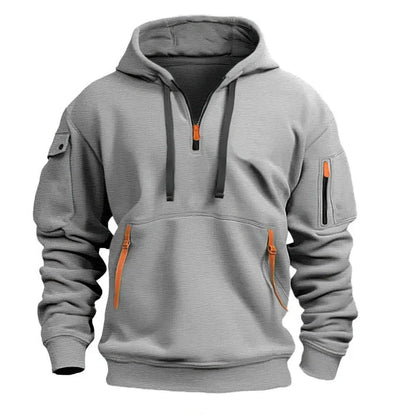 Sweat à Capuche avec Couvre-Visage Intégré pour Homme | Idéal pour Déplacements et Quotidien