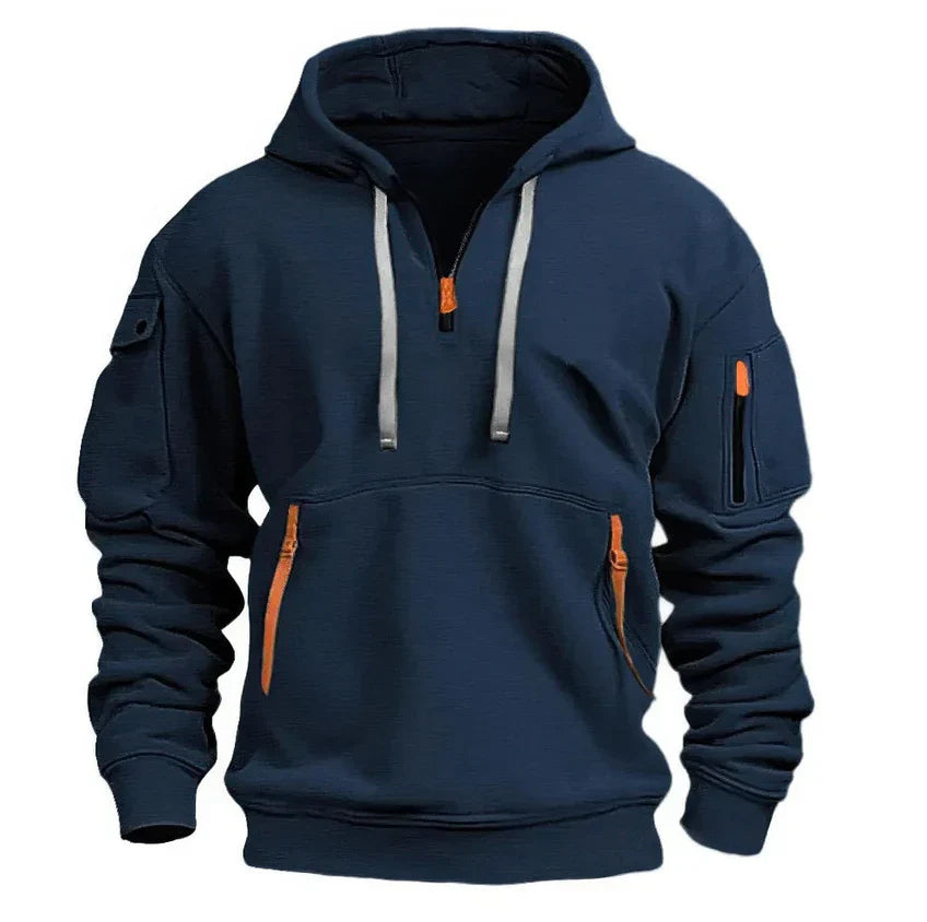 Sweat à Capuche avec Couvre-Visage Intégré pour Homme | Idéal pour Déplacements et Quotidien