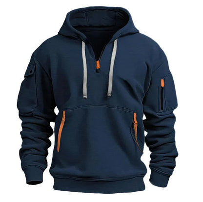 Sweat à Capuche avec Couvre-Visage Intégré pour Homme | Idéal pour Déplacements et Quotidien